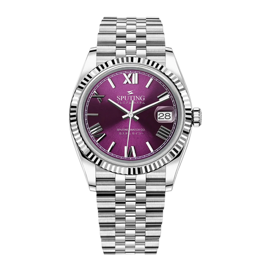 Commemorative Datejust Stainless Steel Jubilee Pink Dial