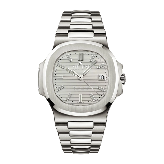 Commemorative Nautilus Stainless Steel White Dial